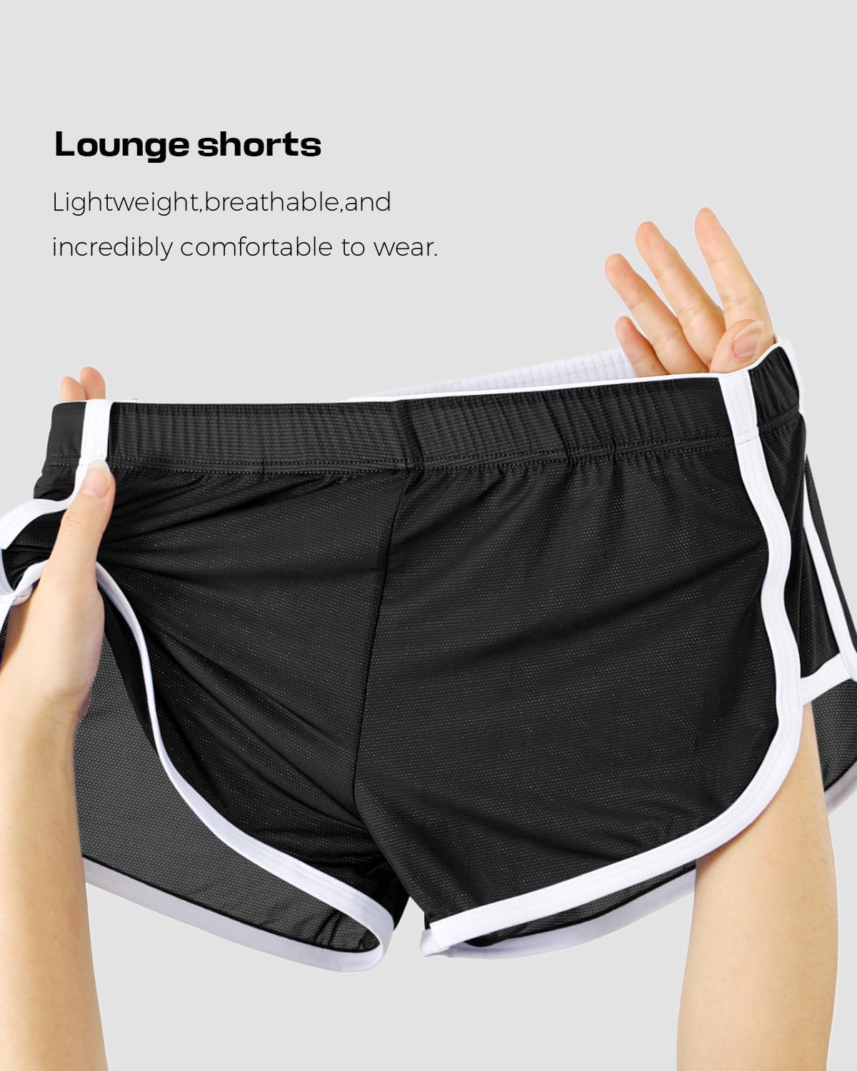 MIZOK Mens Boxer Shorts Underwear Sexy Breathable boxers for men Lounge Shorts with Mesh Liner - Image 5