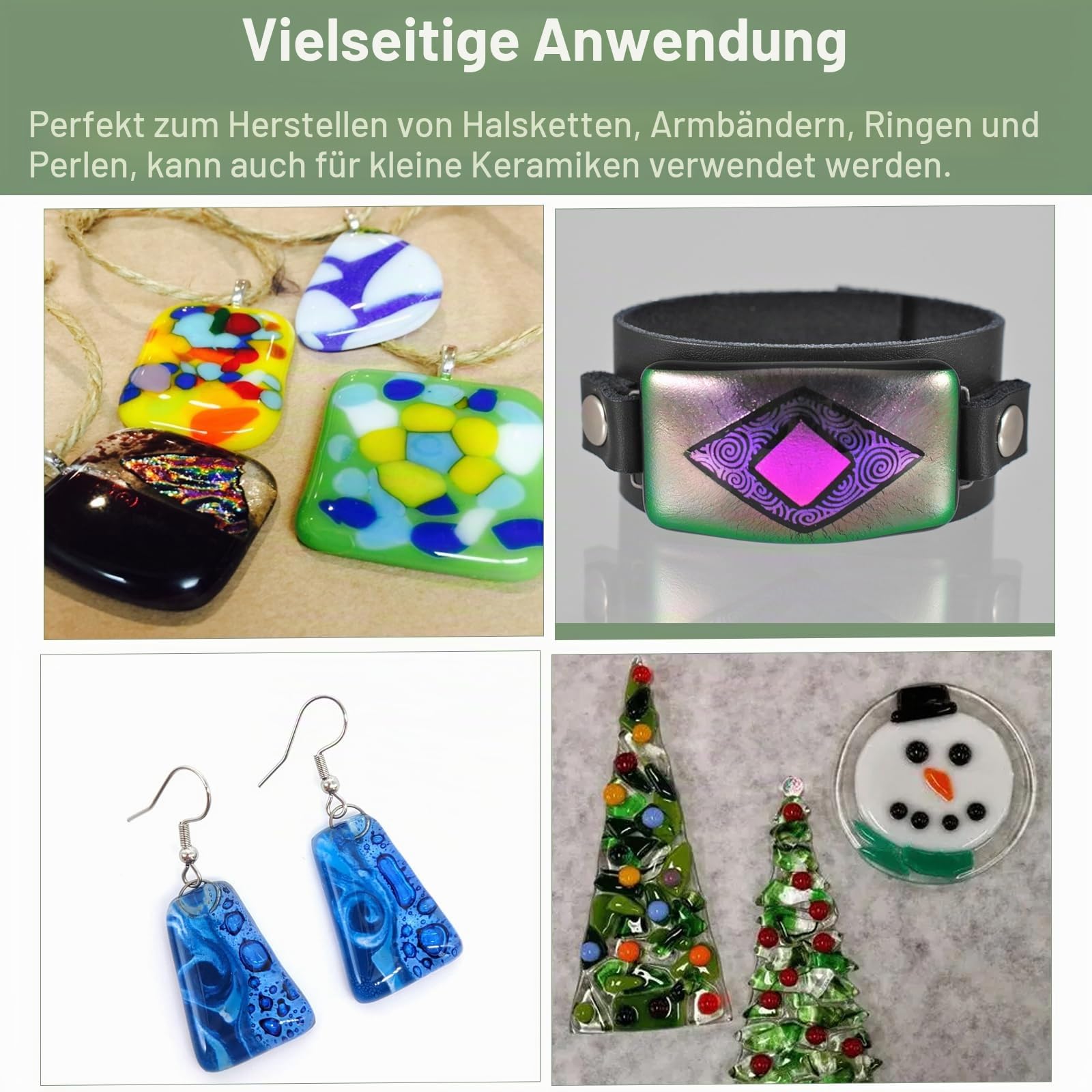 Großer Mikrowellenofen für Glasschmelzen, Ton, Keramik, mit 10 Blatt Ofenpapier, Glasschmelzung, Bastelbedarf, Schmuckherstellung, Sicherungen, Arbeiten, Anfänger