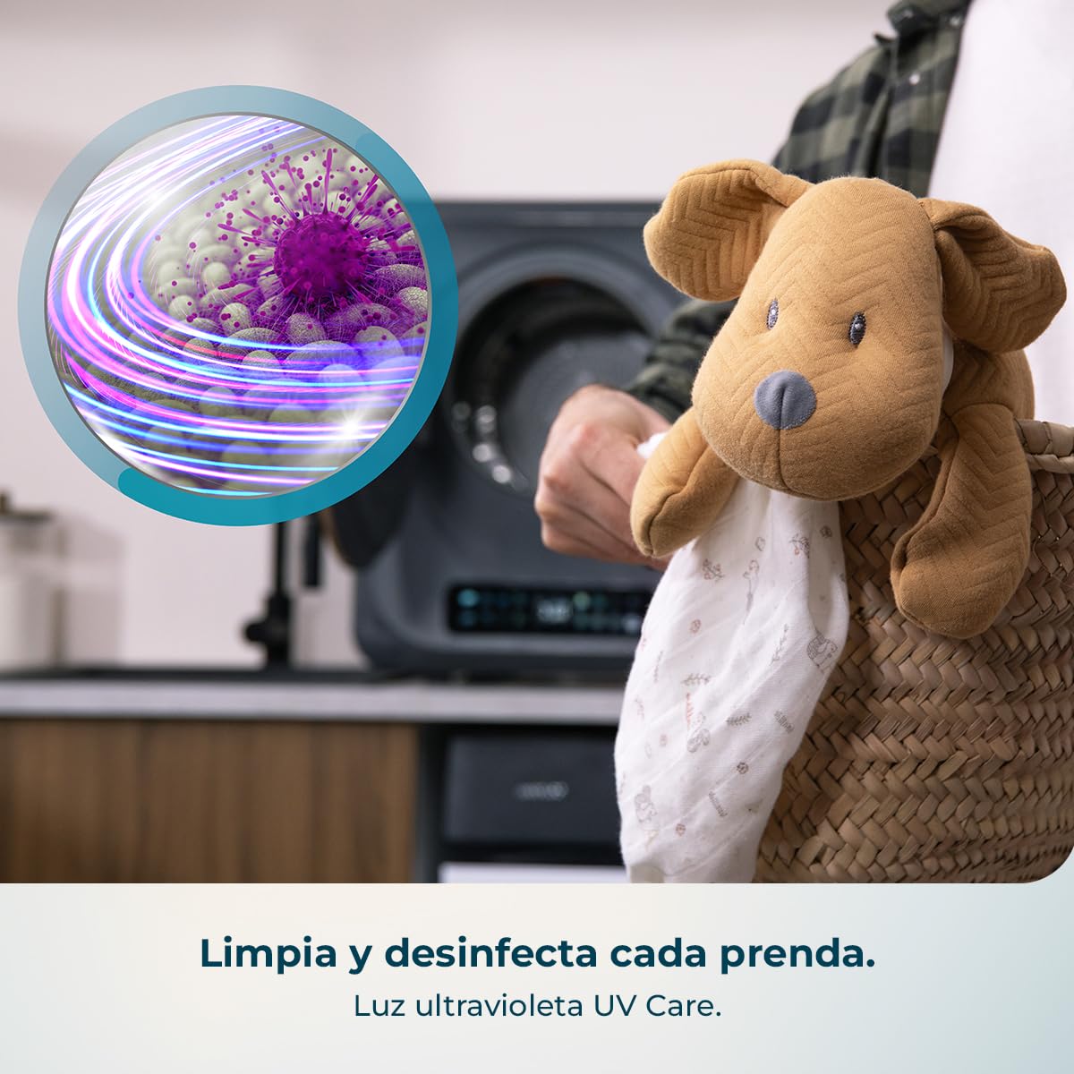 Cecotec Secadora Compacta de Evacuación 3Kg Bolero DressCode Dry 3400V. 8 Programas, Bajo Consumo, Secado Automático Inteligente, Pantalla FullColor, Función UV Care, Dry Shoe Pro y Delay Start