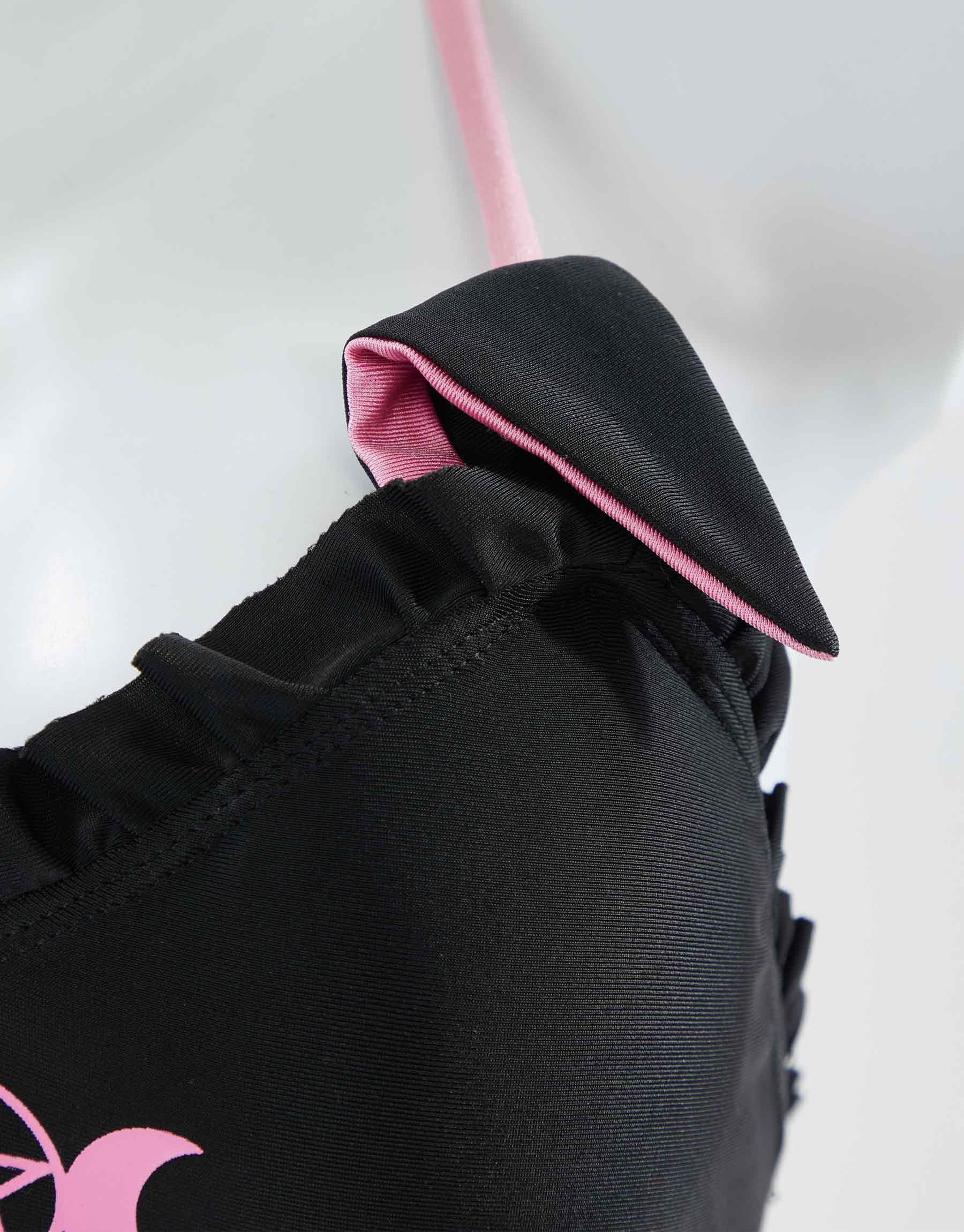 haikyuu Women Sailor Bunny Swimsuit Kawaii One Piece Swimsuit Cute Goth Bathing Suit Ruffle Tie Side