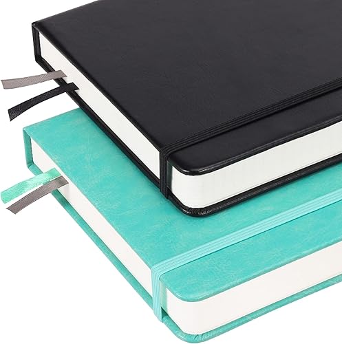 Miniatura 6 de Cuaderno de Diario de Puntos Bullet - Cuaderno A5 de Cuadrícula de Puntos con 280 páginas, papel punteado grueso de 100gsm, diario punteado de tapa