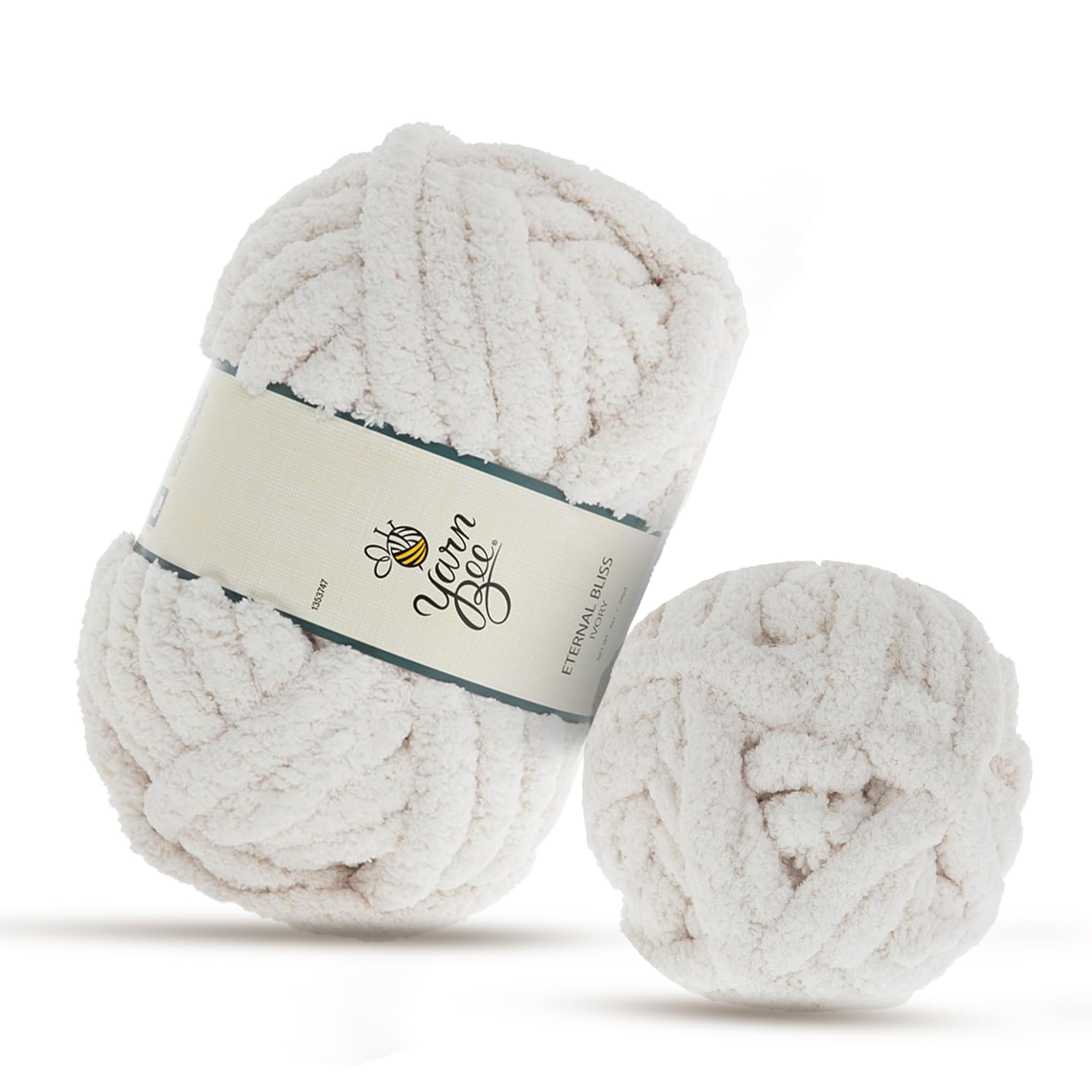 Hobby Lobby Ivory Yarn Bee Eternal Bliss Chunky Yarn…