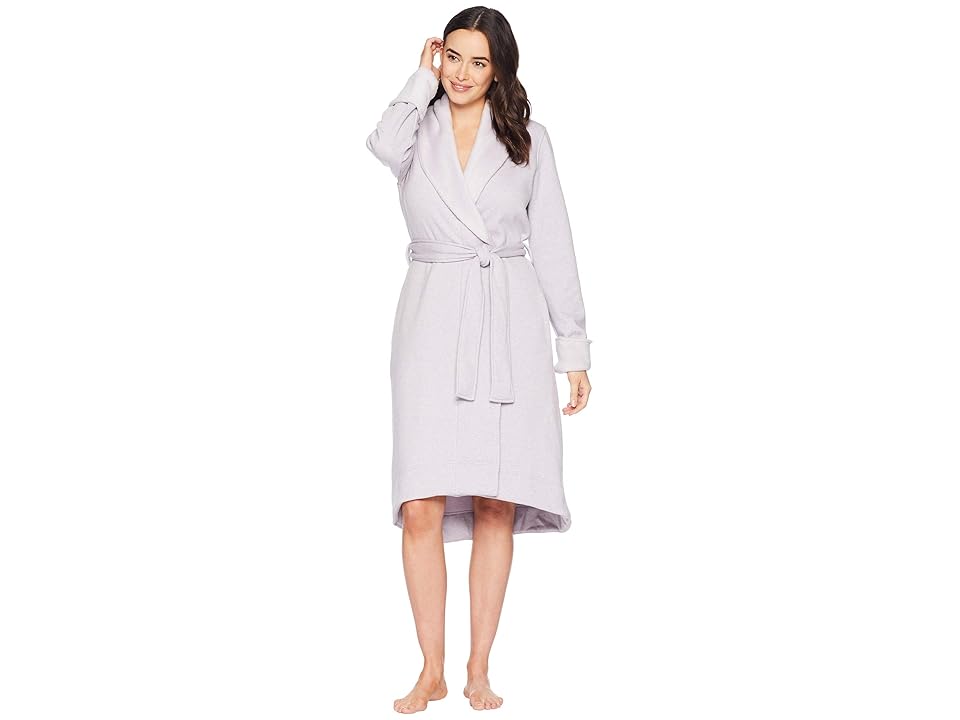 

UGG Duffield II Robe (Lavender Aura Heather) Women's Robe, White