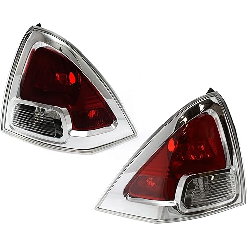Garage-Pro Tail Light Assembly Set For Ford Fusion 2006-2009 Halogen Driver Passenger Side, Tail Lights