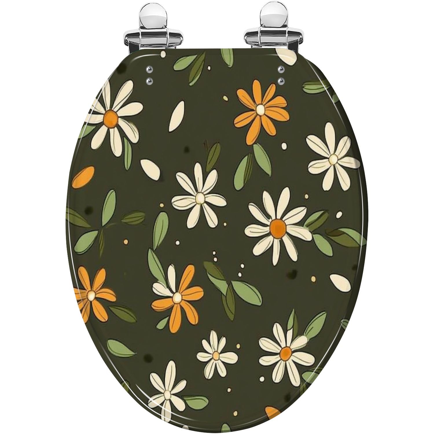 Sedile WC allungato per bagno