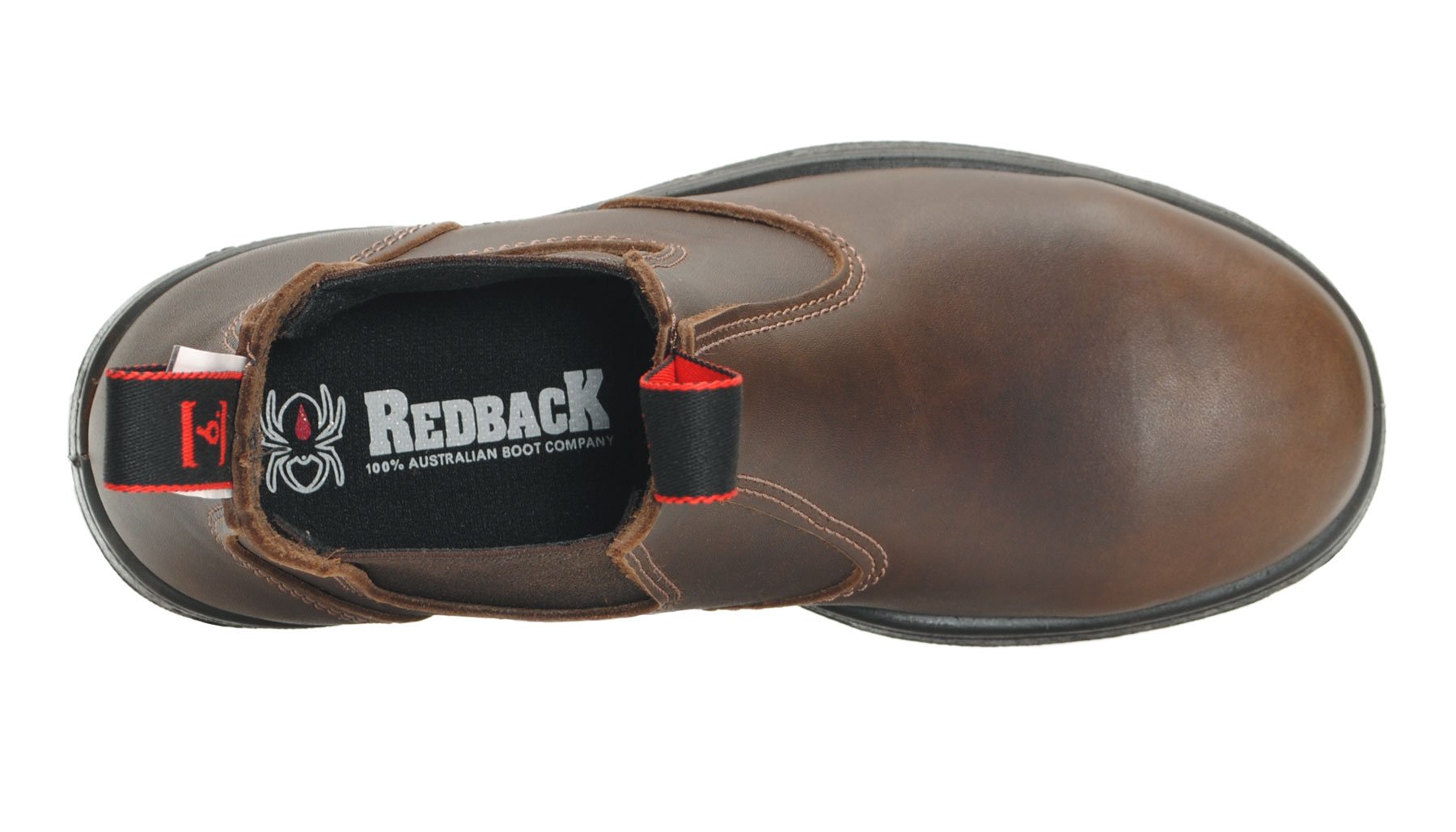 Redback UBJK Chelsea Boots Jarrah Brown 