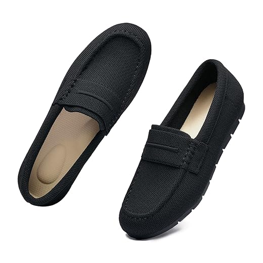 Loafers for Women Comfortable Slip on Work Flats Shoes Womens Dressy Casual Walking Shoes