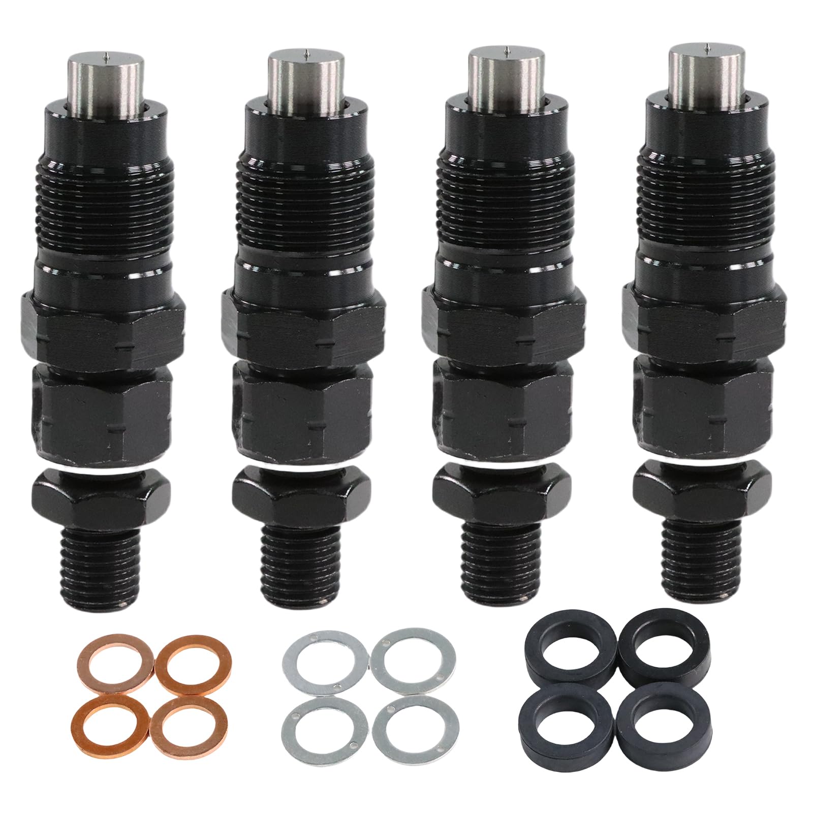 Amazon.com: 4pcs 4D56 4D56T 2.5L Fuel Injector Set for Mitsubishi