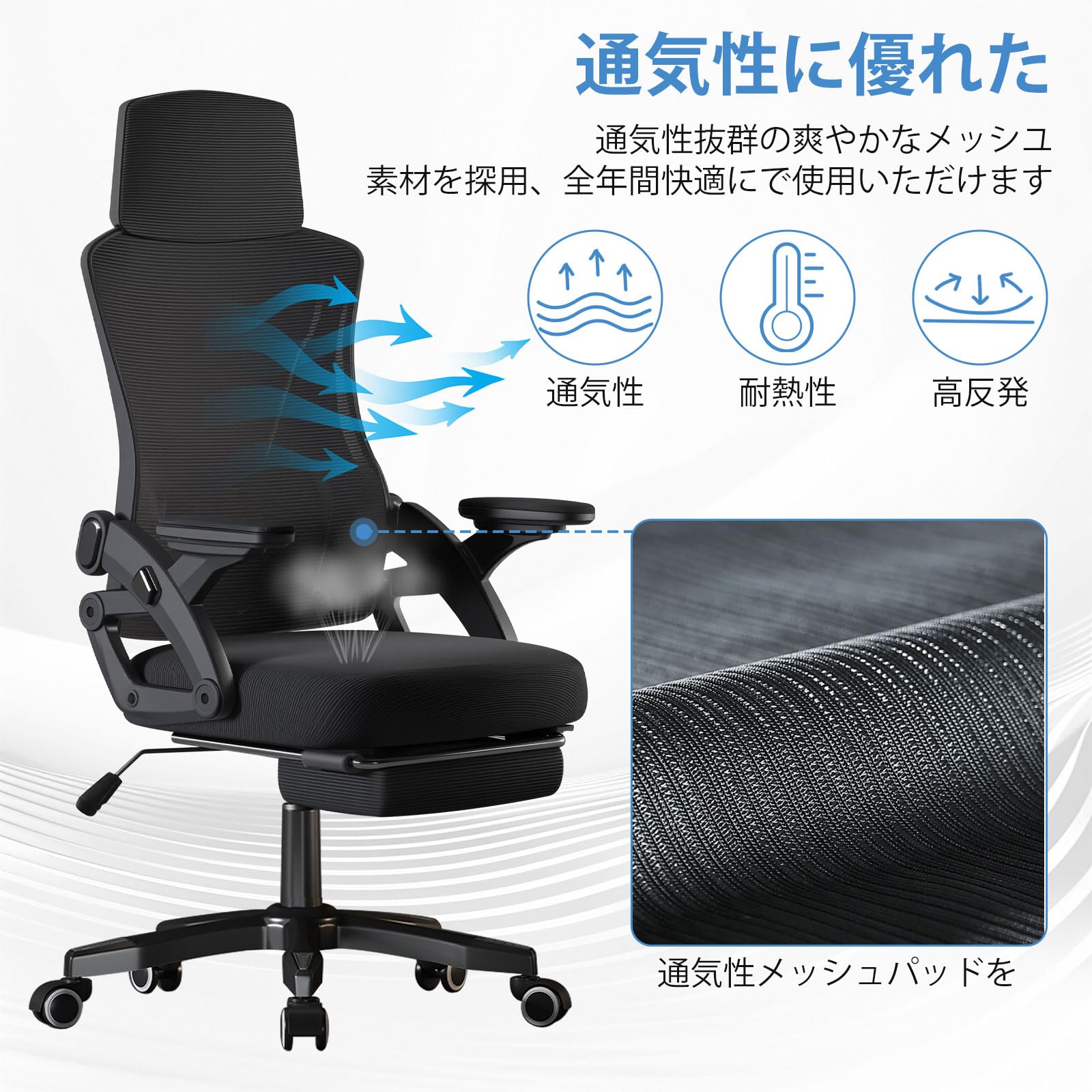 Amazon.co.jp: [Supzmg] オフィスチェア 椅子 テレワーク 疲れない