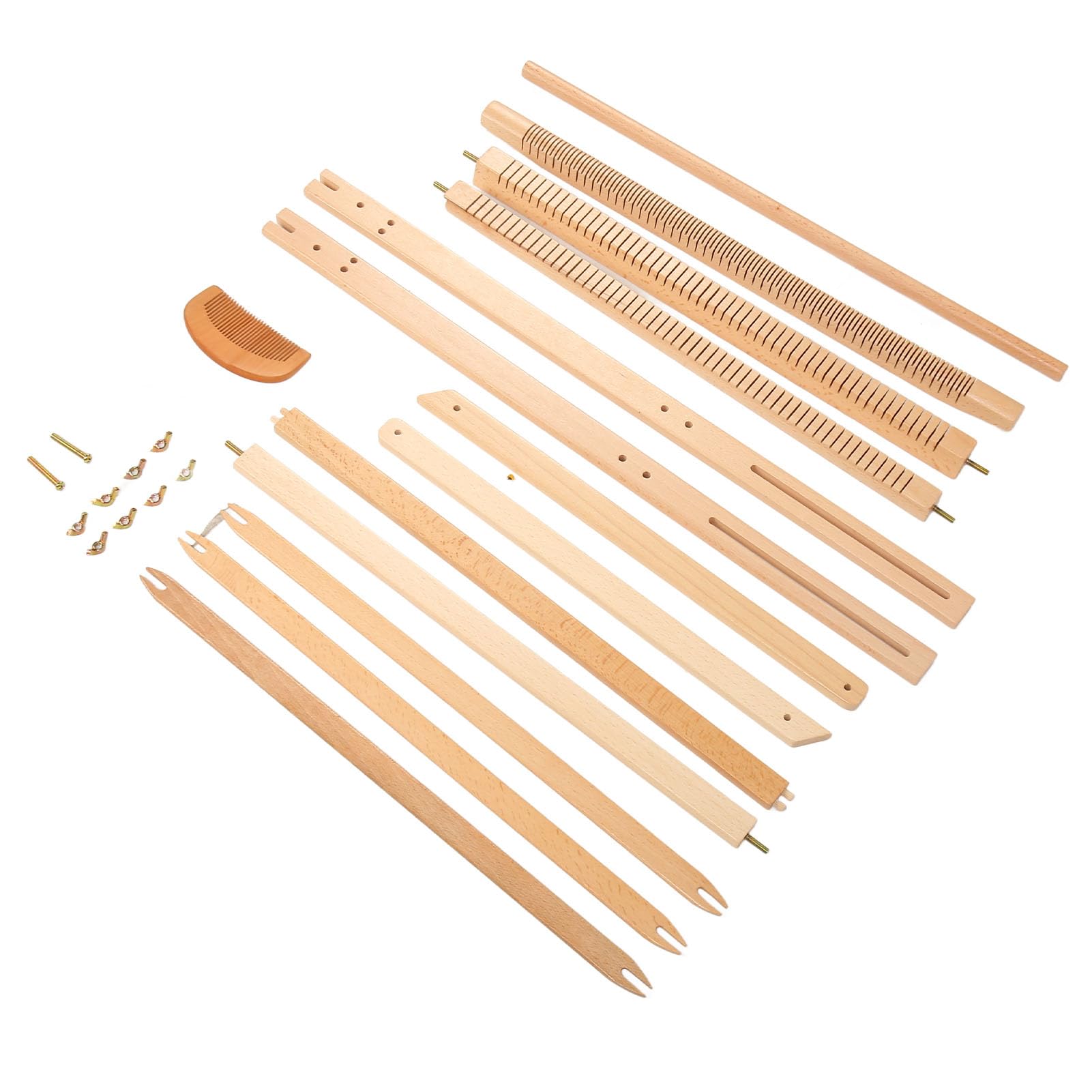 Bonbela Tessitura Kit Kit Fai -da -te Tema Arte in Legno Multi Artigianato Tessitura Telaio per Bambini Adulti Principianti