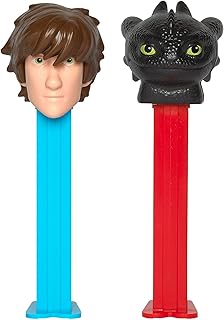 Pez How To Train Your Dragon Candy Dispenser Set – Hiccup and Toothless The Dragon Pez Dispenser with Candy Refills | Dragon Party Favors, Grab Bags