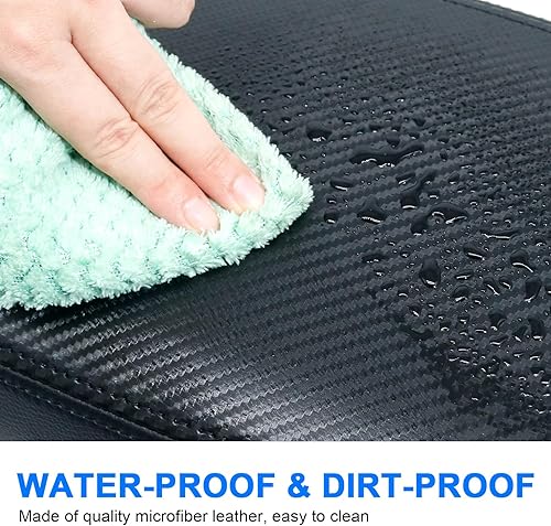 Miniatura 4 de MOCHENT Funda para reposabrazos de consola central para Subaru Crosstrek Impreza 2024, accesorios de cuero, funda protectora de asiento de consola