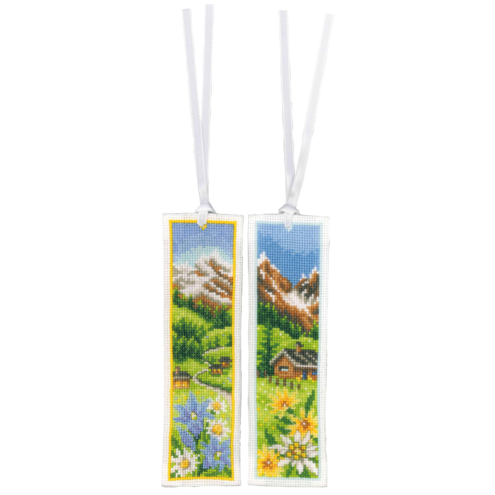 Vervaco Prairie Alpine Lot Marque-Page Kit of 2