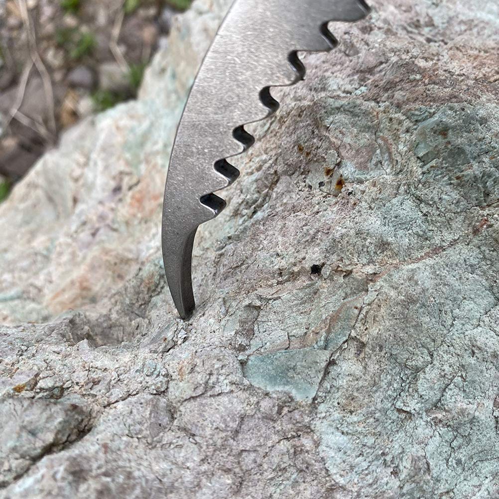 Grappling Haken mit Seil, Grappling Haken Karabiner mit Nylon Seil Anker Haken Faltbarer Edelstahl Karabiner Haken Klaue Outdoor Klettern Wandern 880Ibs