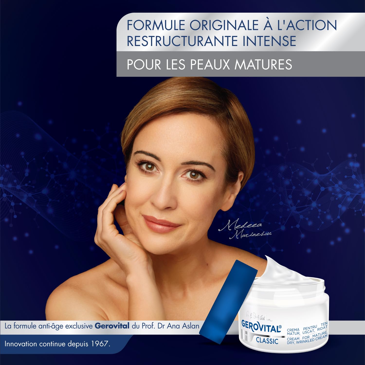 Gerovital H3 Classic Anti-Wrinkle Face Cream with Hyaluronic Acid