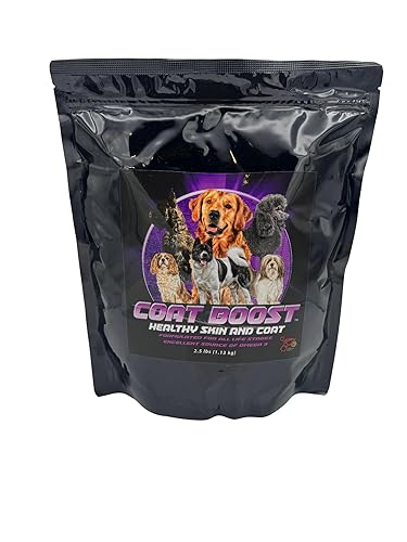 Coat Boost™ Dog Coat & Skin Supplement – Natural Omega