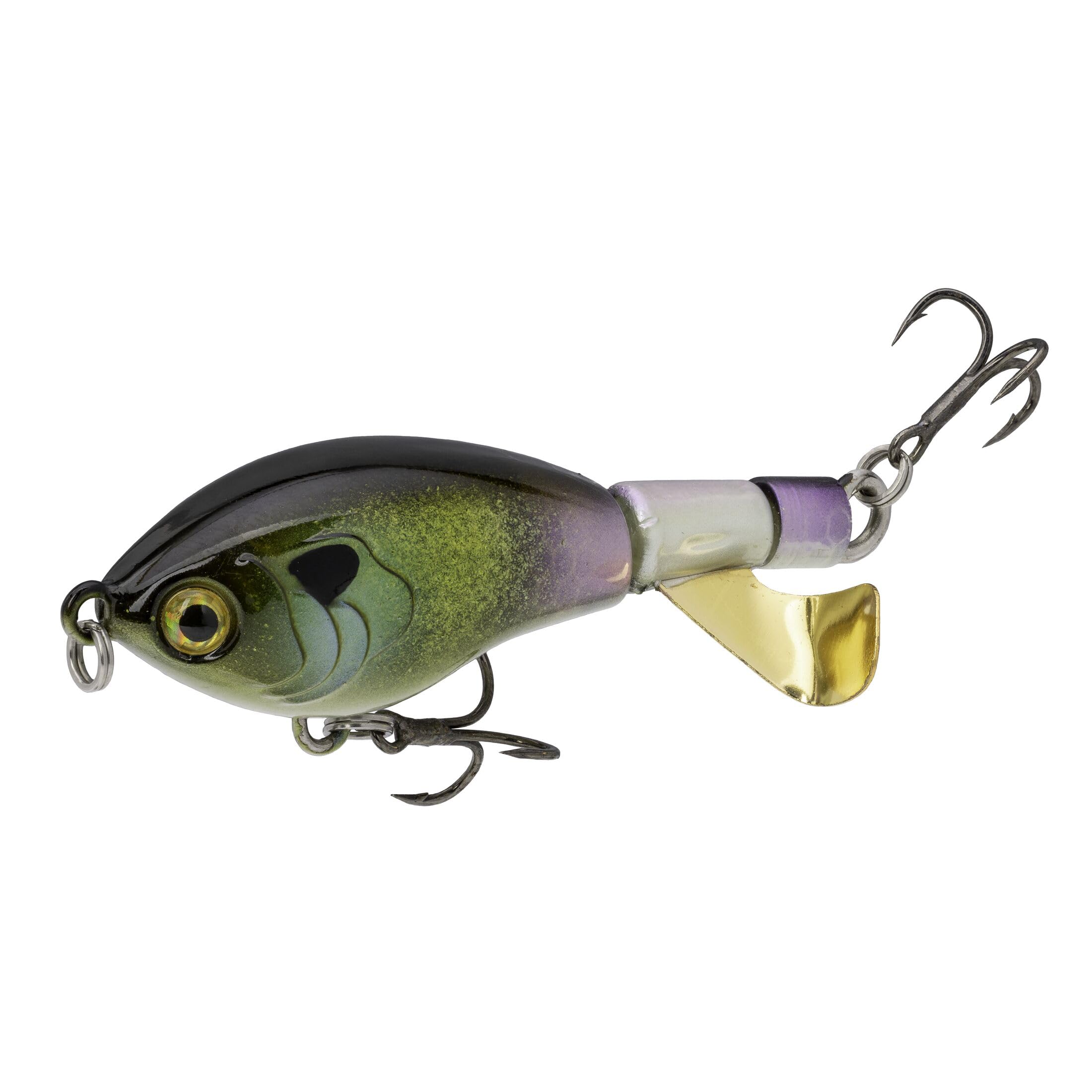 Strike King Bitsy Chickin Angelköder, Topwater Plopper, The Real Gill, 5,4 cm, 1/4 Unzen, HCBCKN-822