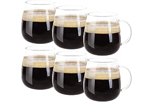 Farielyn-X Glass Coffee Mugs