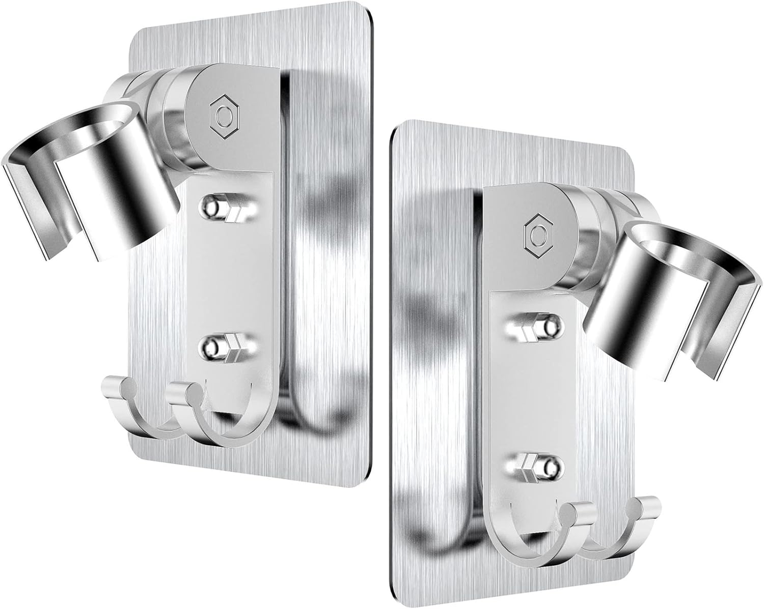 Strong Adhesive Shower Head Holder，Adjustable Shower Wand Holder