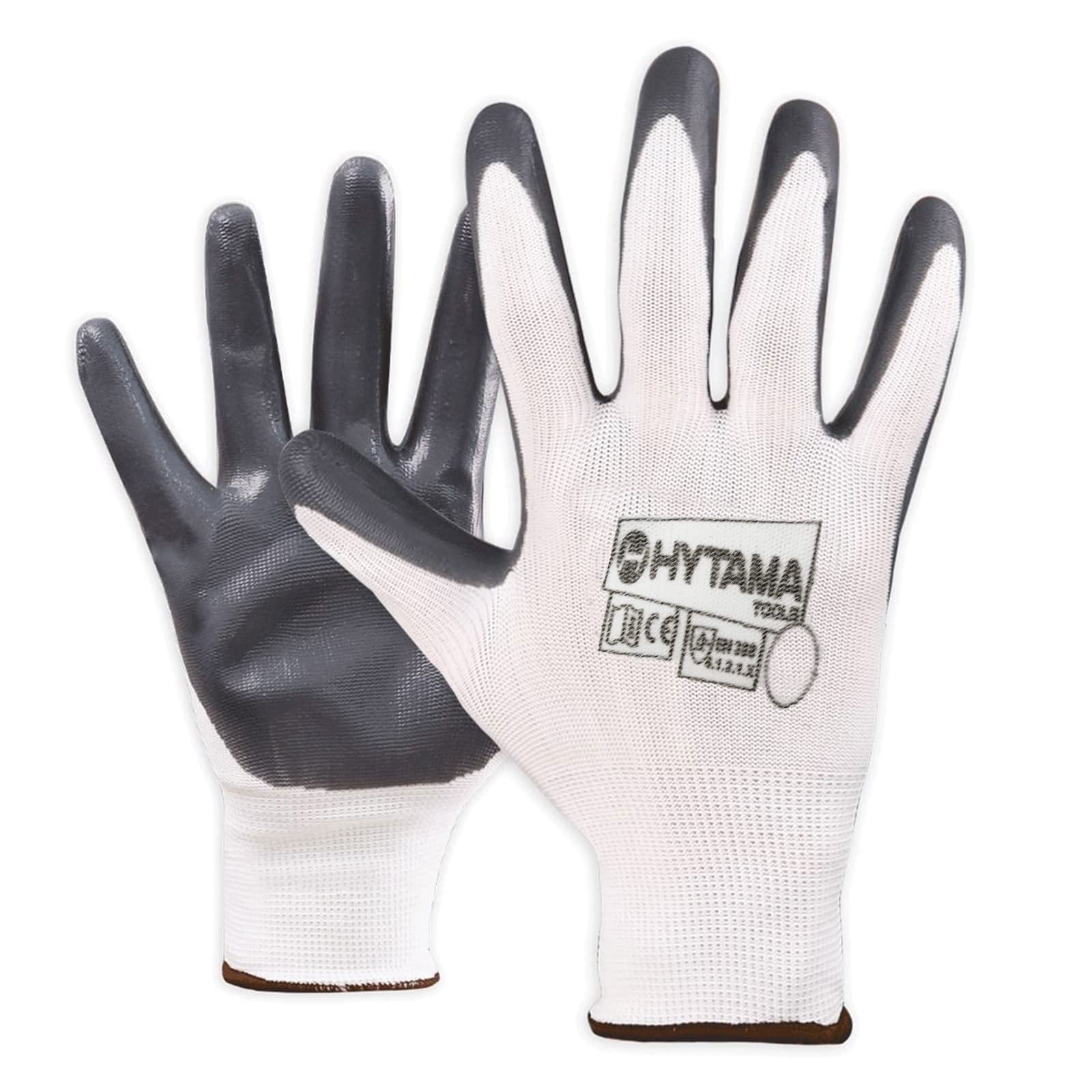 HYTAMA TOOLS Gants de travail en nitrile taille 9 - 60 paires