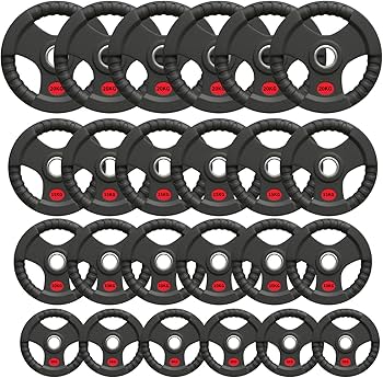 Amazon.co.jp: □大手24時間ジムも導入□ 50mm ラバープレート計300kg Amazon.co.jp: □大手24時間ジムも導入□ 50mm ラバープレート計300kg