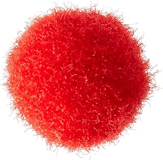 Darice Pom Poms 7mm 30/Pkg-Red
