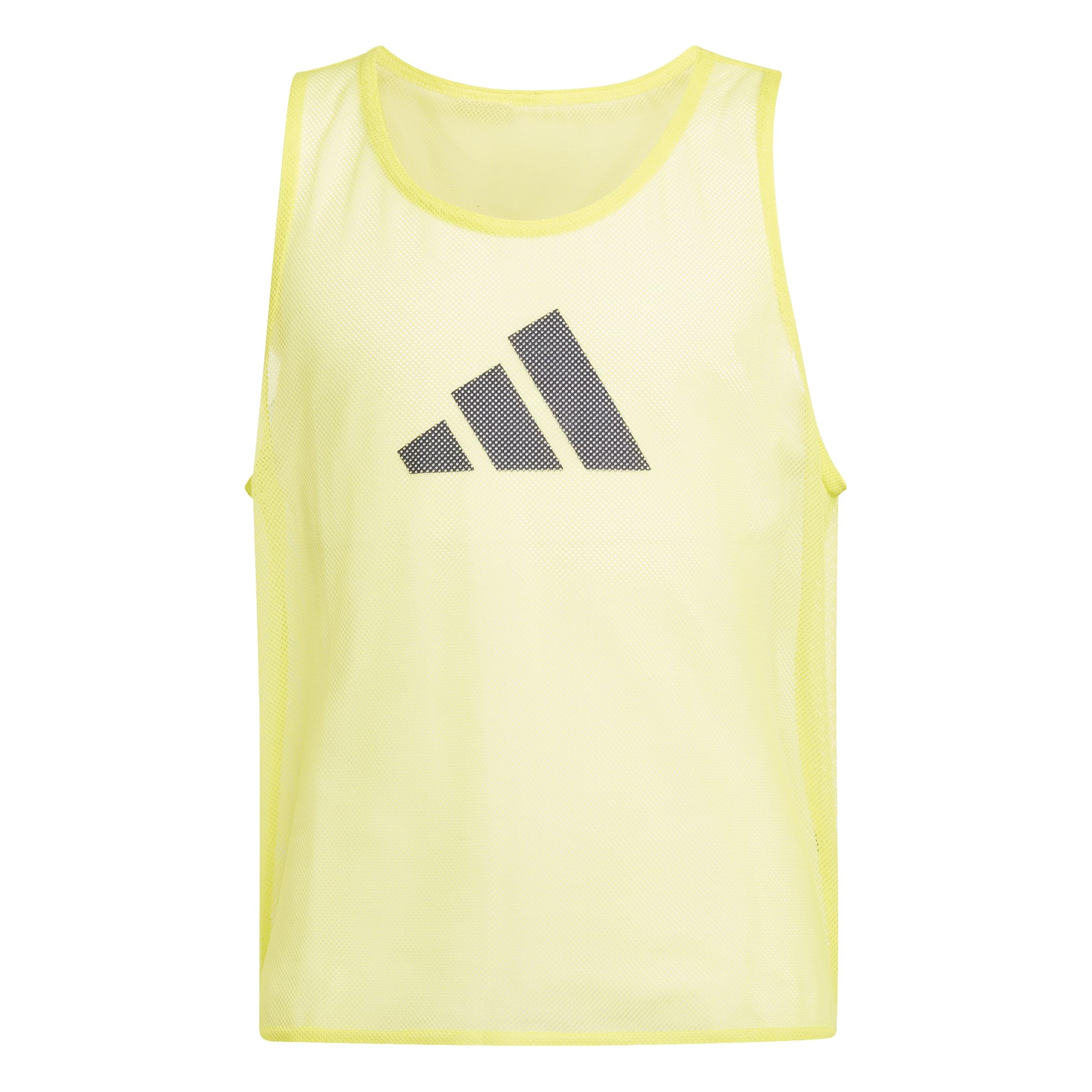 adidas Unisex Kids Training Bib24 Youth Shirt, Shock Yellow, 15-16 Years