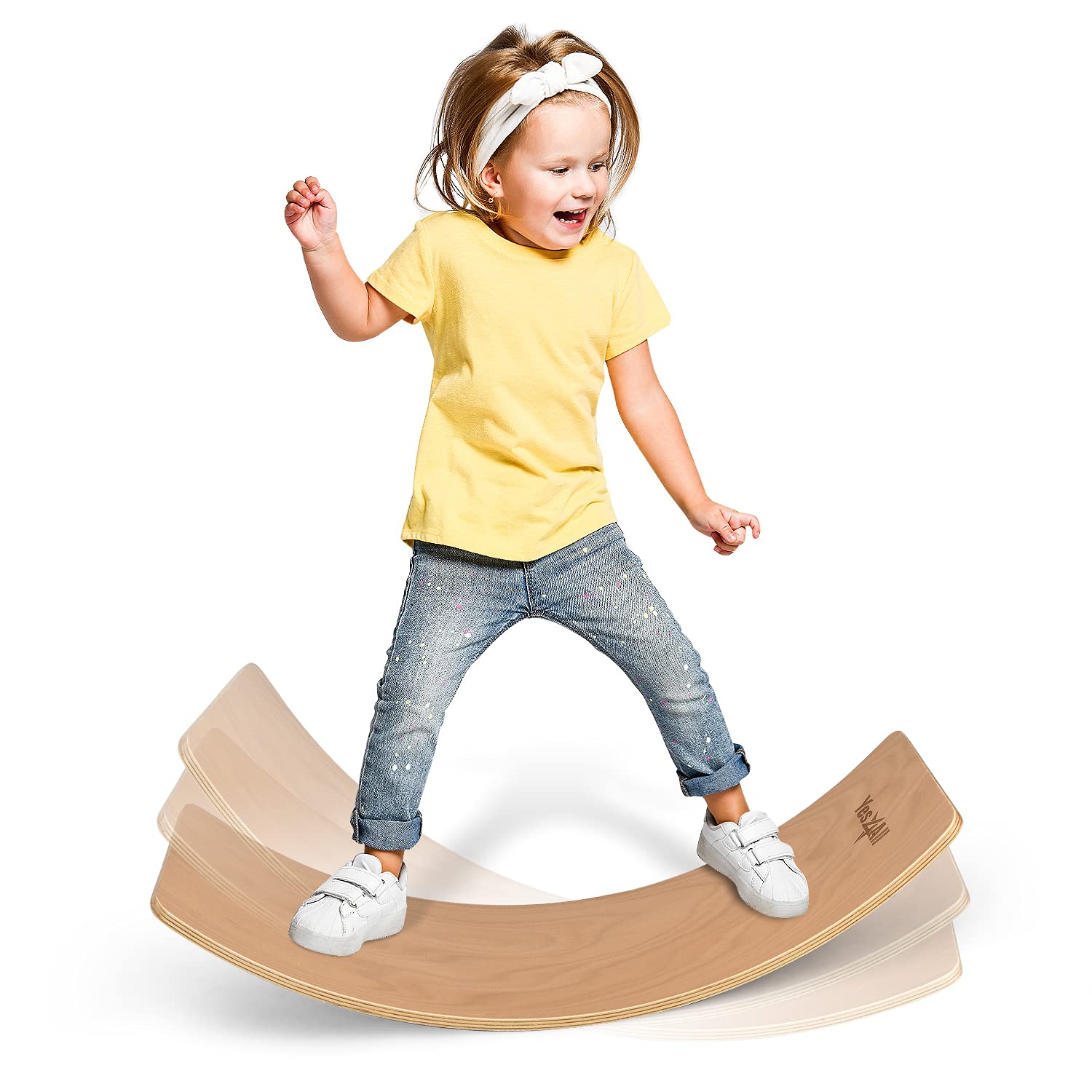 Buy Yes4All Premium Kinderboard, Kids Balance Board, Kids Wobble Board
