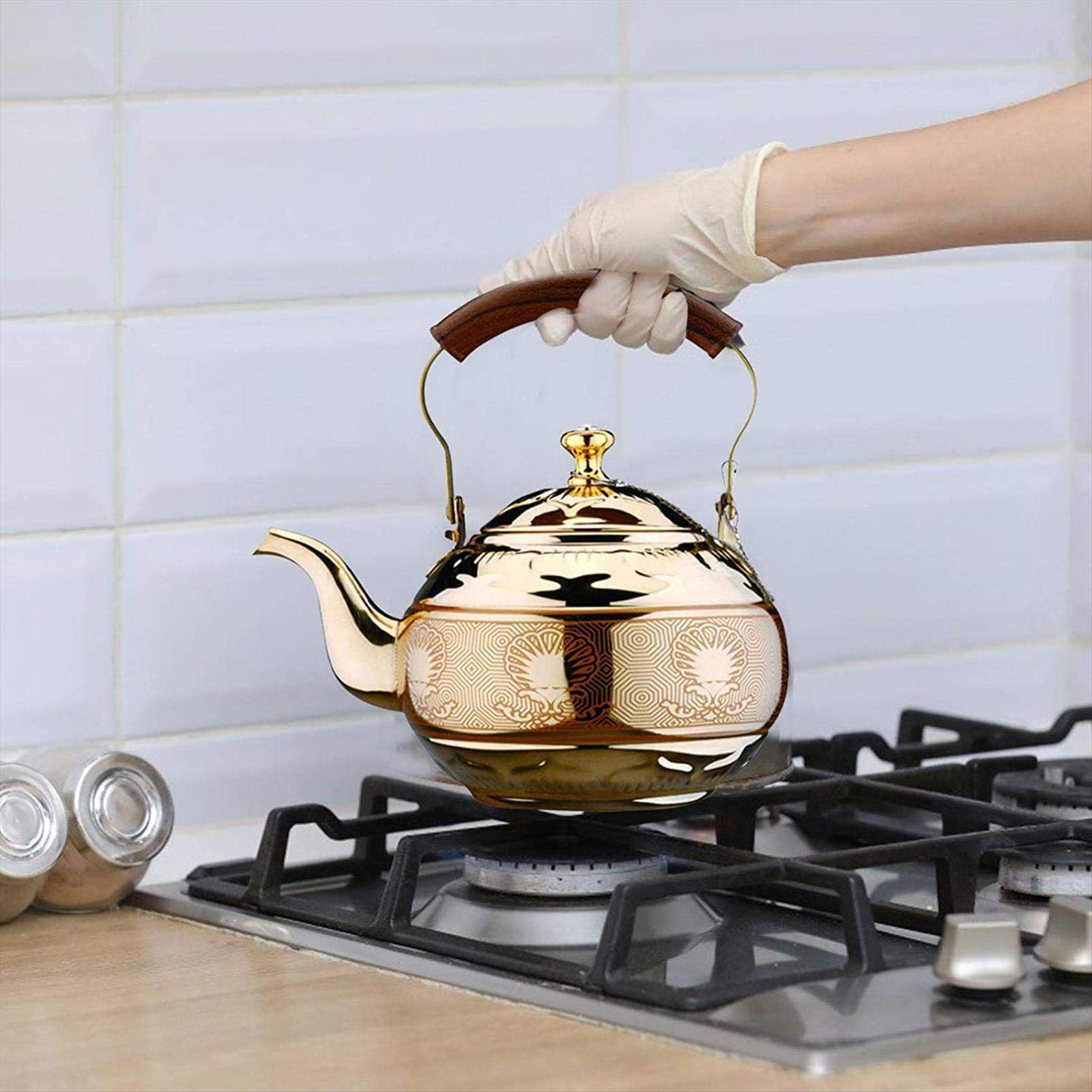 Buy Retro Kettle, Tea Kettle In Vintage Style, Stainless Steel