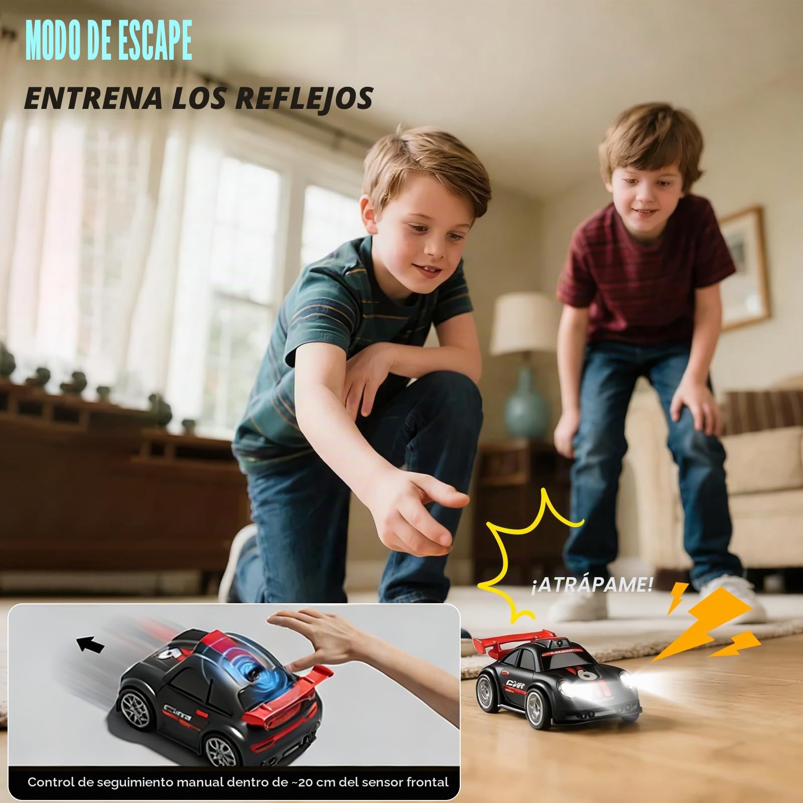 OBEST Coche Teledirigido con Cámara,Control Remoto Drift Auto de Pantalla 2,4 Pulgadas, Transmisión WiFi, RC Fotografía Juguete con Lector de Tarjetas de Memoria, para Adultos y Niños