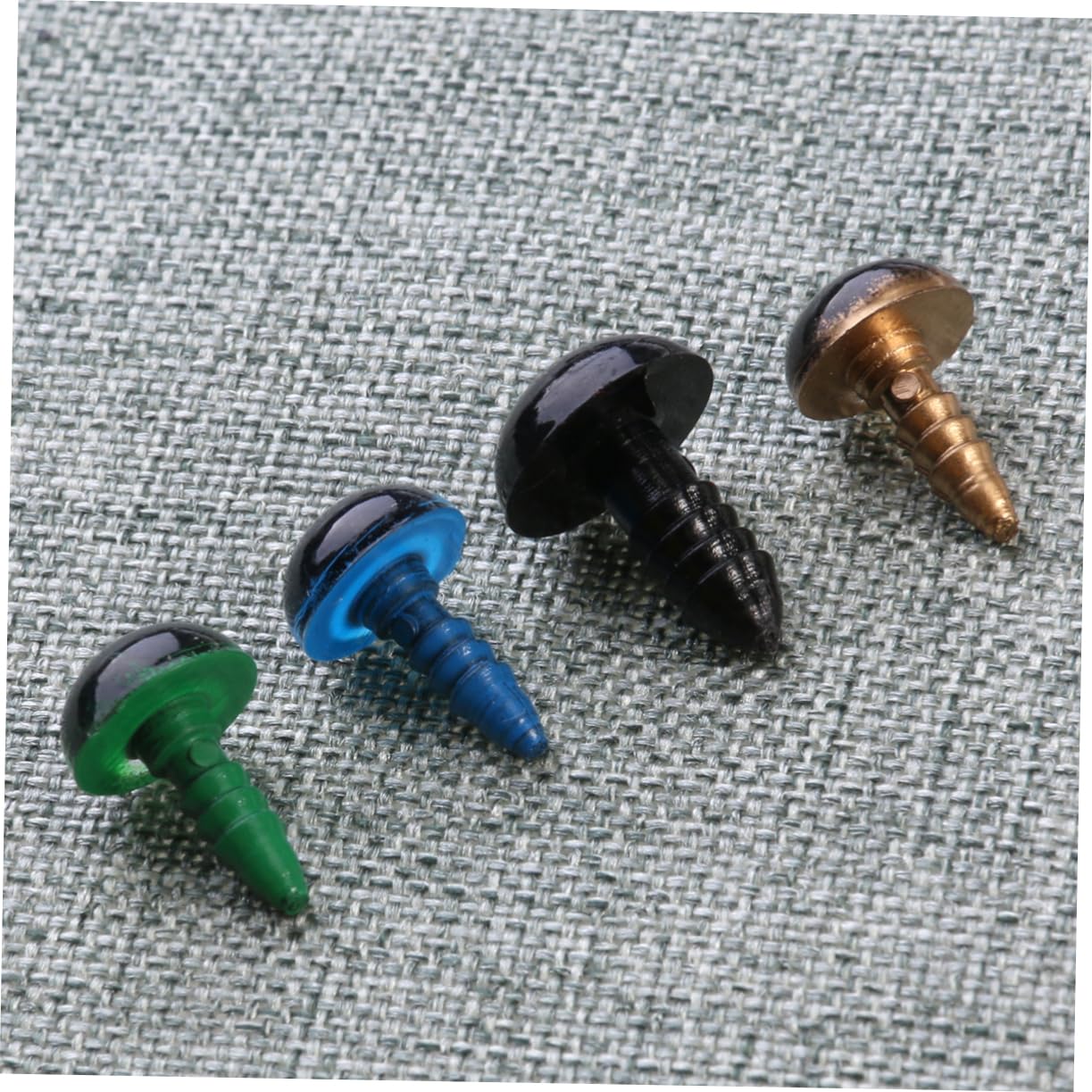 EXCEART 450piezas Ojos De Seguridad Plásticos Arandelas para Muñecas y Peluches Surtido De para Manualidades