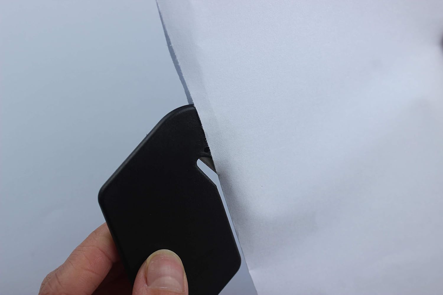 Letter Opener Envelope Slitter,Plastic Razor Blade Paper Knife 3 Pack(Black)