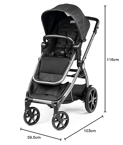 Vista 27 de Peg Perego Sistema de viaje Ypsi - Incluye cochecito reversible ligero Ypsi y asiento de automóvil Primo Viaggio 4-35 Nido - Hecho en Italia