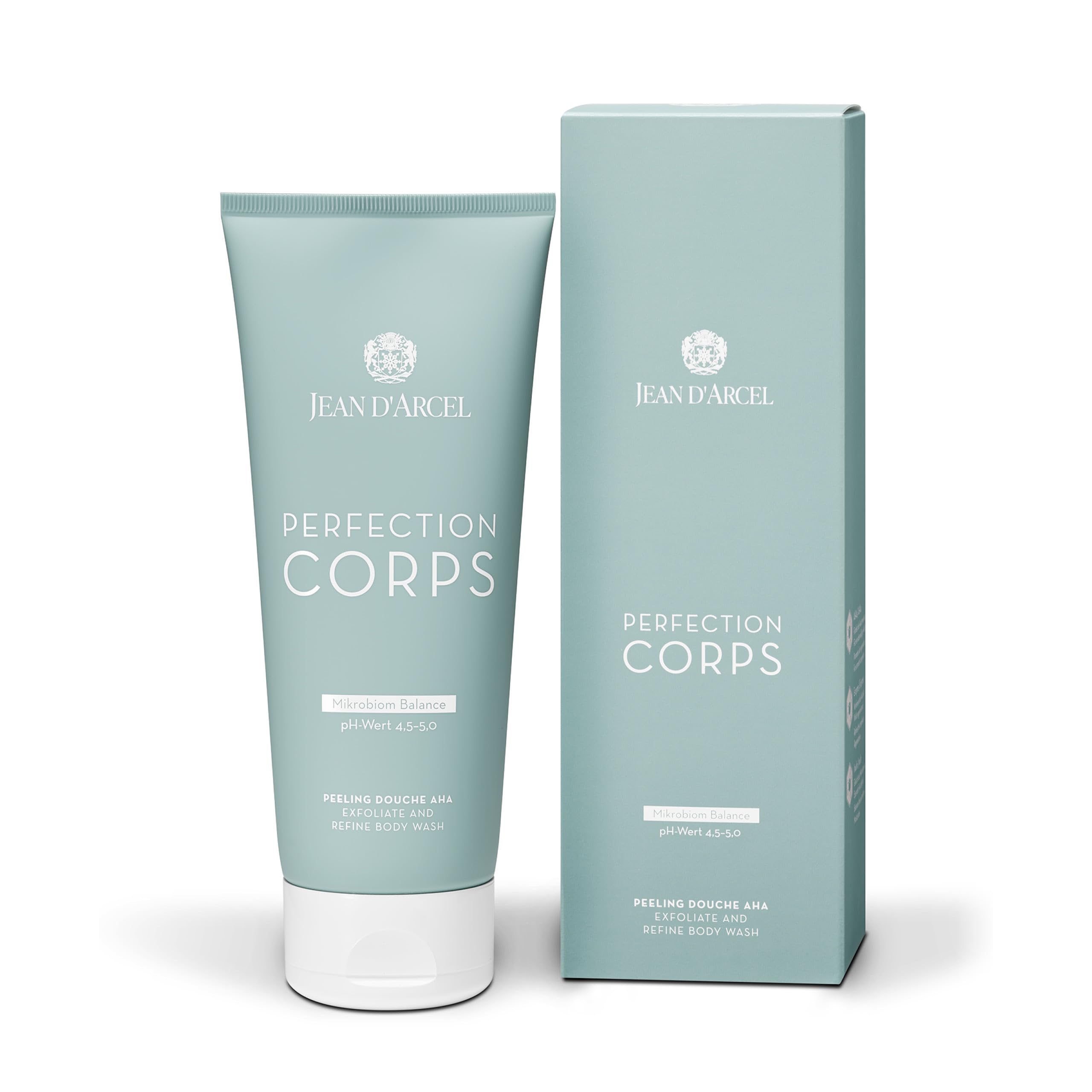 JEAN D'ARCEL Perfection Corps Peeling Duschgel - PEELING DOUCHE AHA 200 ml - Anti-Pickel