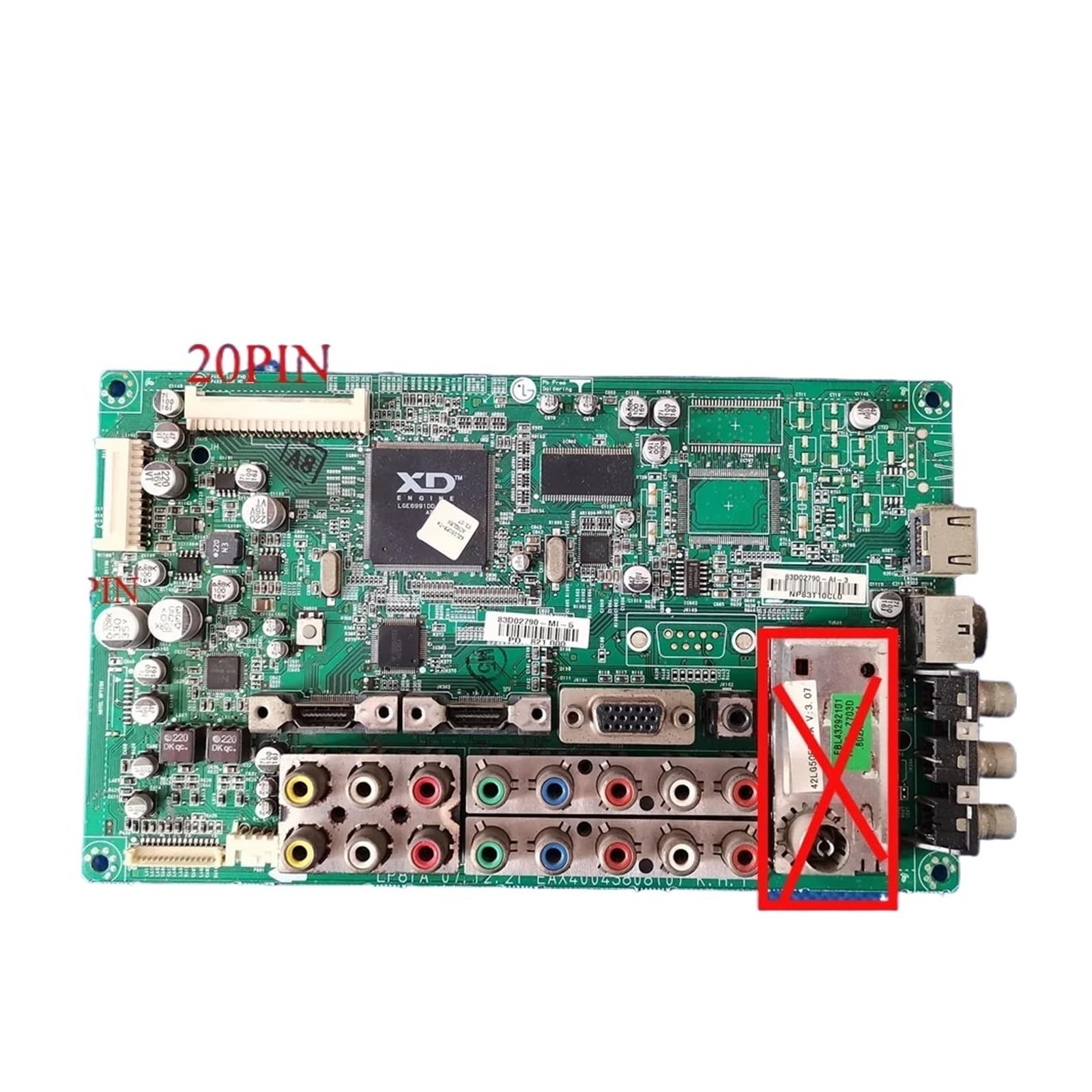 Carte Mère TV LP81A EAX40043808(0), for 37LG30R-TA 42LG50FR 47LG50FR-TA 42LG30R-TA 42LG60FR-TA 52LG50FR(32 inch)