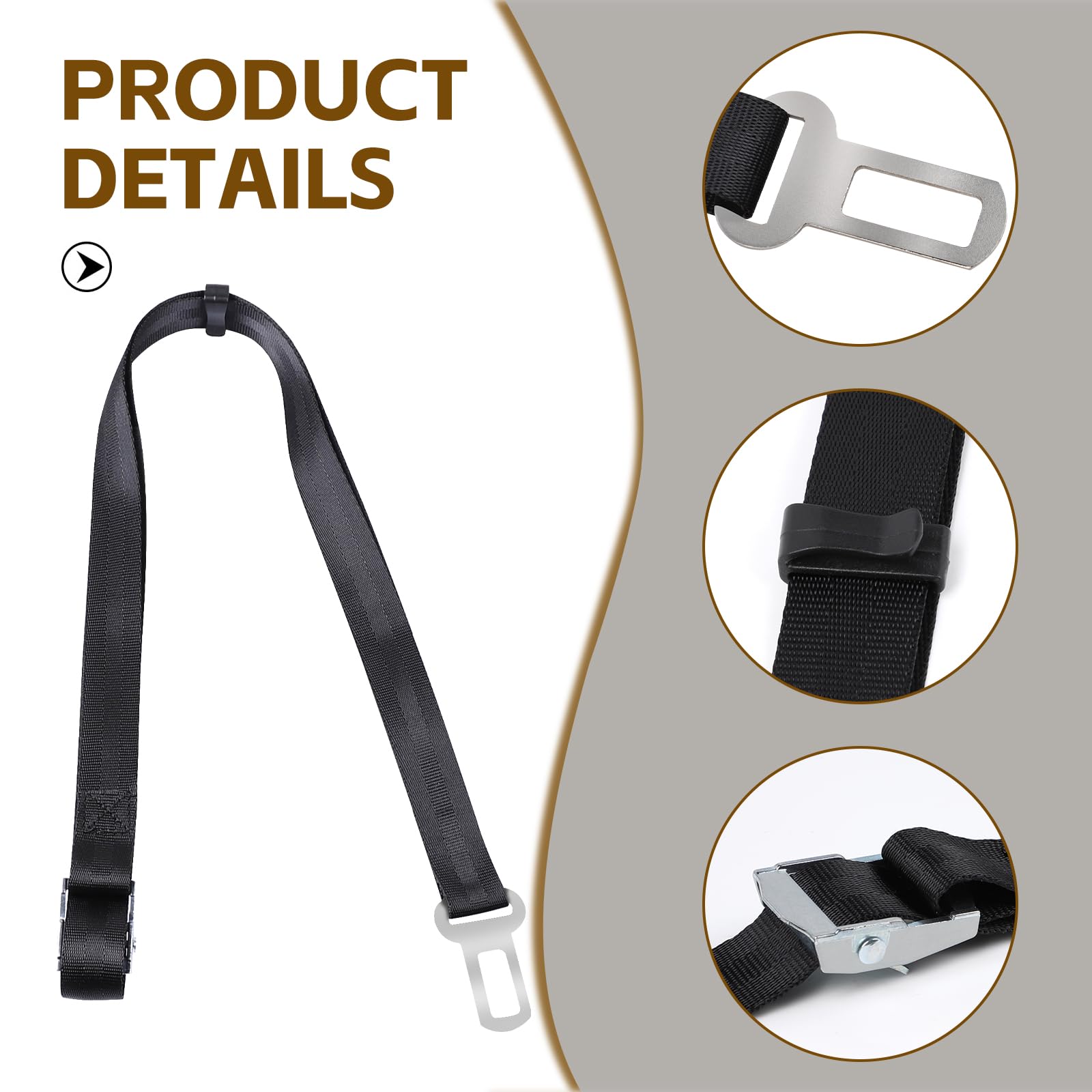 LALAGO Protección contra robo para autocaravanas, accesorios para puertas corredizas de camping, seguro de puerta contra robos para autocaravanas, furgonetas y vehículos - 2 piezas