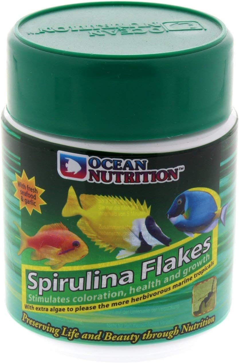 Ocean Nutrition Spirulina Flakes 1.2-Ounces (34 Grams) Jar