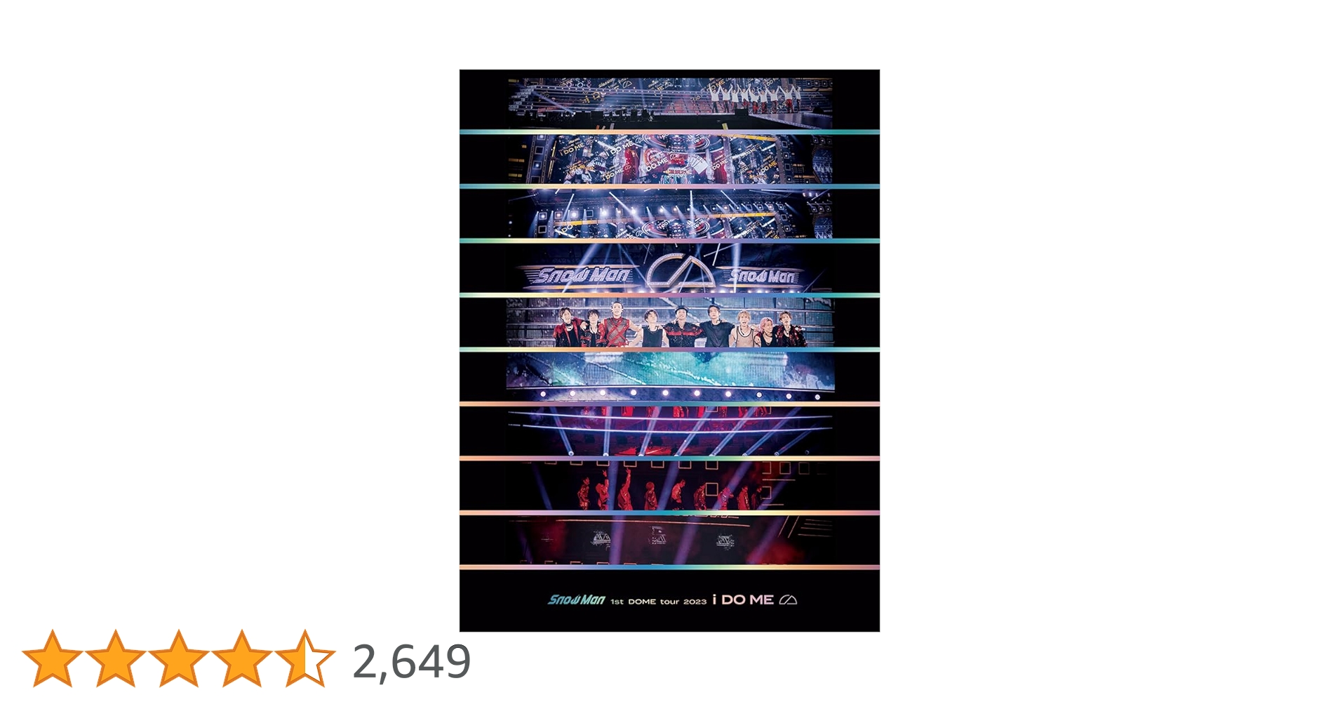 その他 Man 1st DOME tour 2023 DVD CDJapan : Snow Man 1st DOME tour 2023 i DO ME [Regular