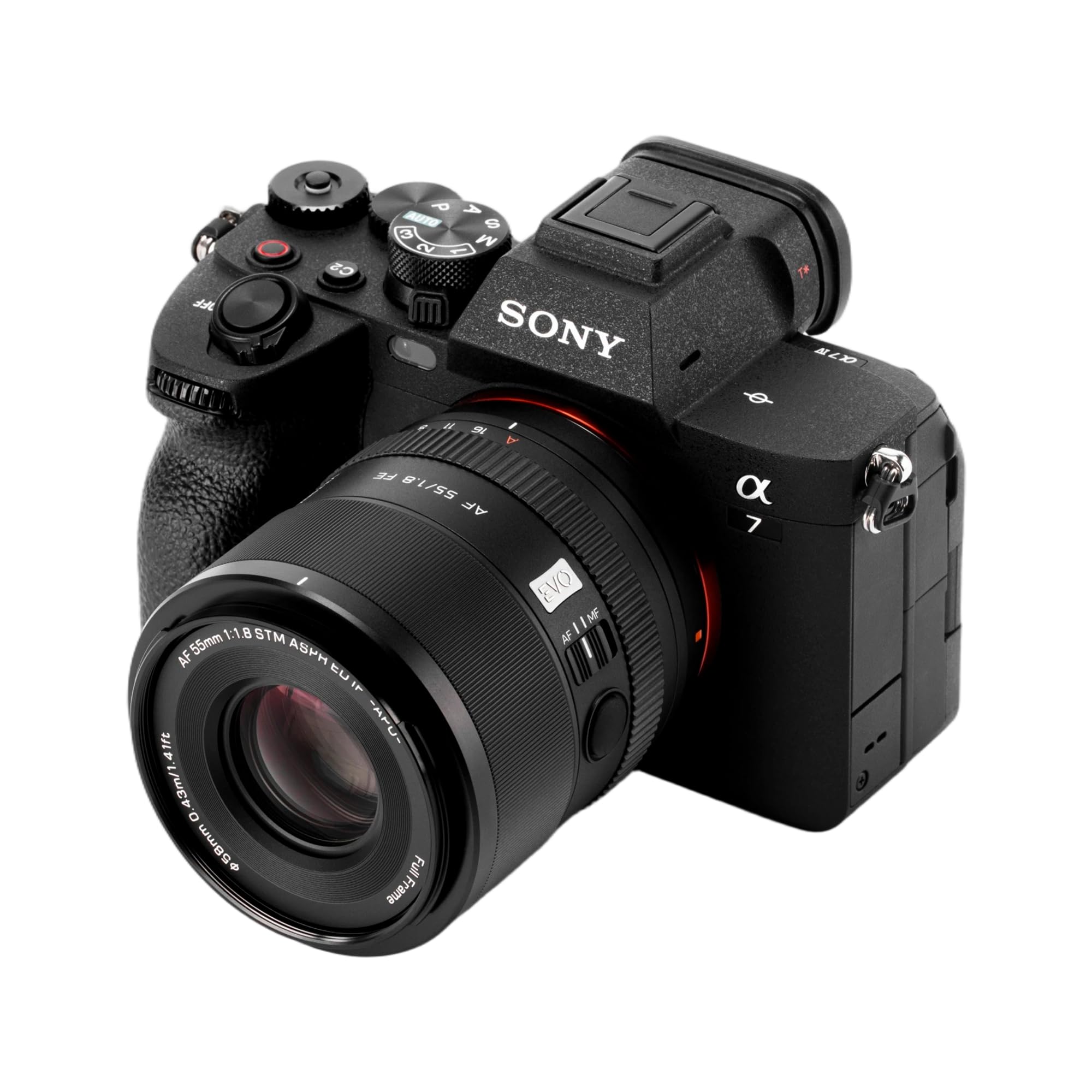 VILTROX APO 55mm F1.8 FE Obiettivo, AF 55mm f/1.8 EVO per Sony E, Obiettivo Full Frame con Autofocus per Sony A7CII A7CR ZVE1 A7RⅤ FX2 a7RⅣ a7Ⅳ a7RⅢ A6700 FX30 ZV-E10 a6600