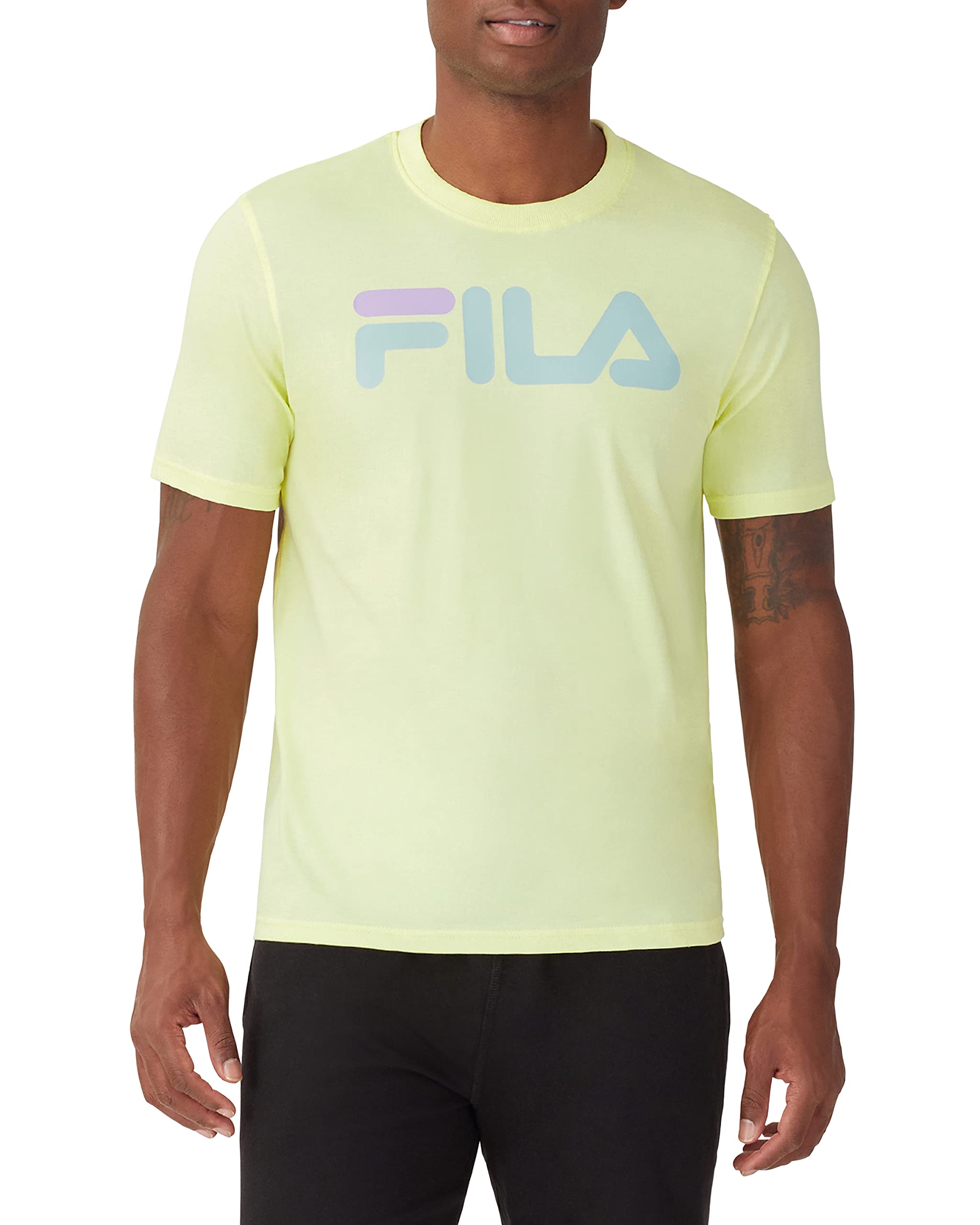 Amazon Fila Yellow Fila T Shirt Mens Fila Mens Eagle Printed Logo