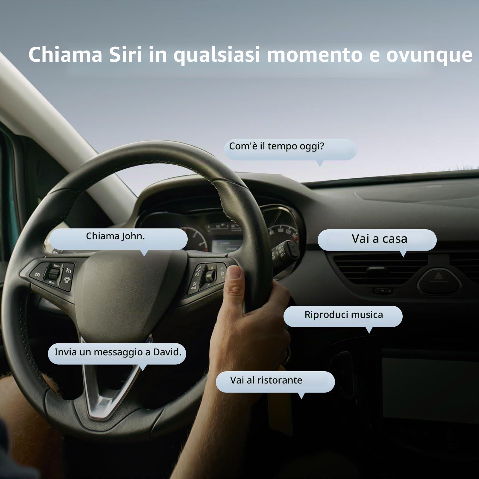 Adattatore auto senza fili CarPlay/Android per Peugeot Citroen Picasso 2013-2016 DS4 DS3 308 508 208 2008 C4 Support Specchio Link Navigation Audio e Video USB Camera