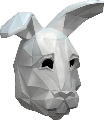 Ghoulish Productions Low Poly Bunny Halloween Mask
