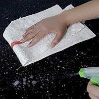 Vista 4 de Trapeador de Bar Raya Roja 4.5 kg 40.6x48.3 Paquete de 60, 100% Algodón Doblemente Cosido Listo para la Ruta Toallas de Cocina Absorbentes Toallas