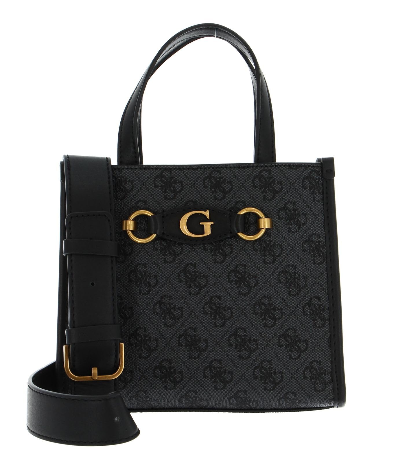 GUESS Womens Izzy Two Compartment Mini Tote Handbag
