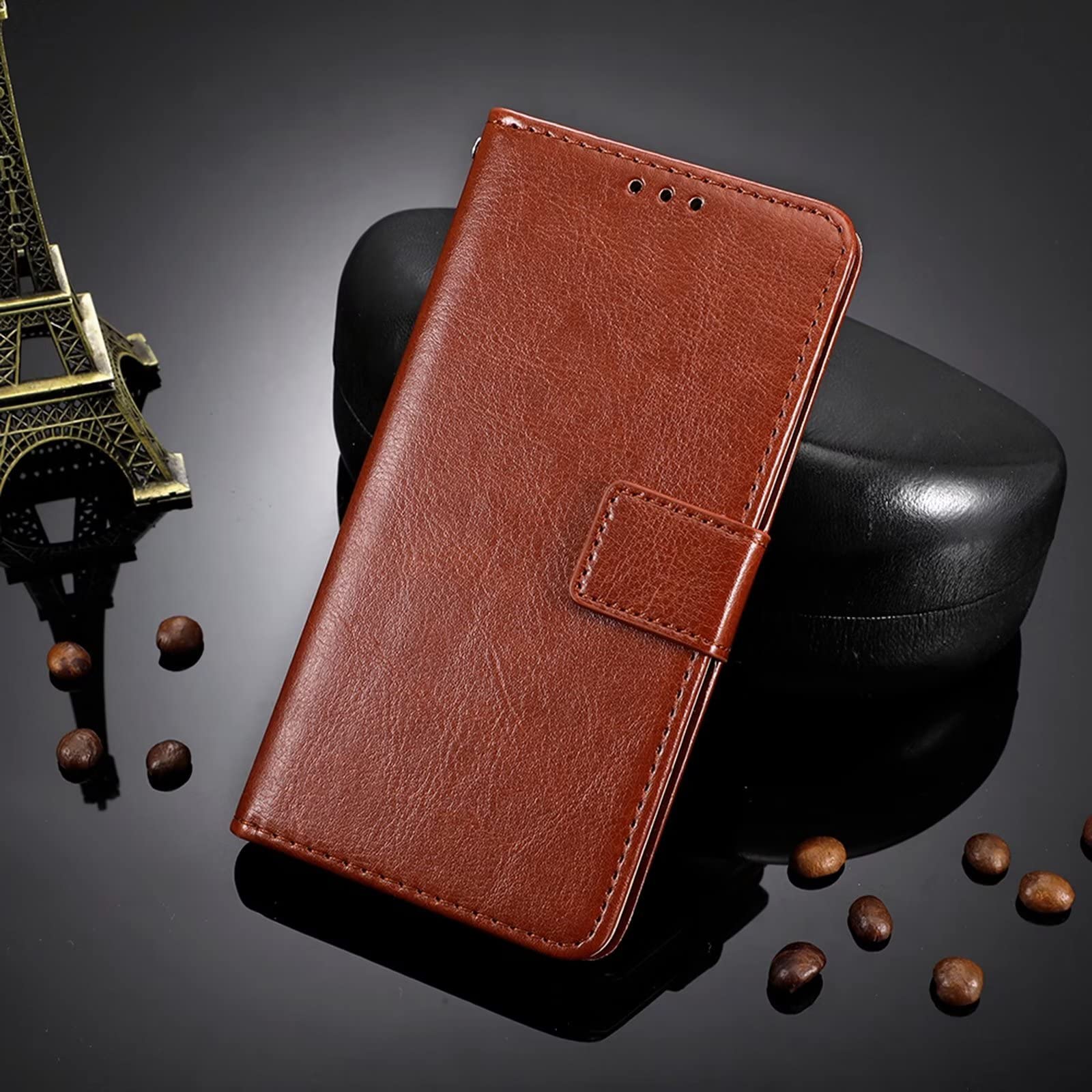 TIANCI Cover per Xiaomi Mi Max 2, Stile Retrò per Xiaomi Mi Max 2 Cover Portafoglio Pelle Sintetica con TPU Case, Slot Flip Custodia per Xiaomi Mi Max 2 Cover