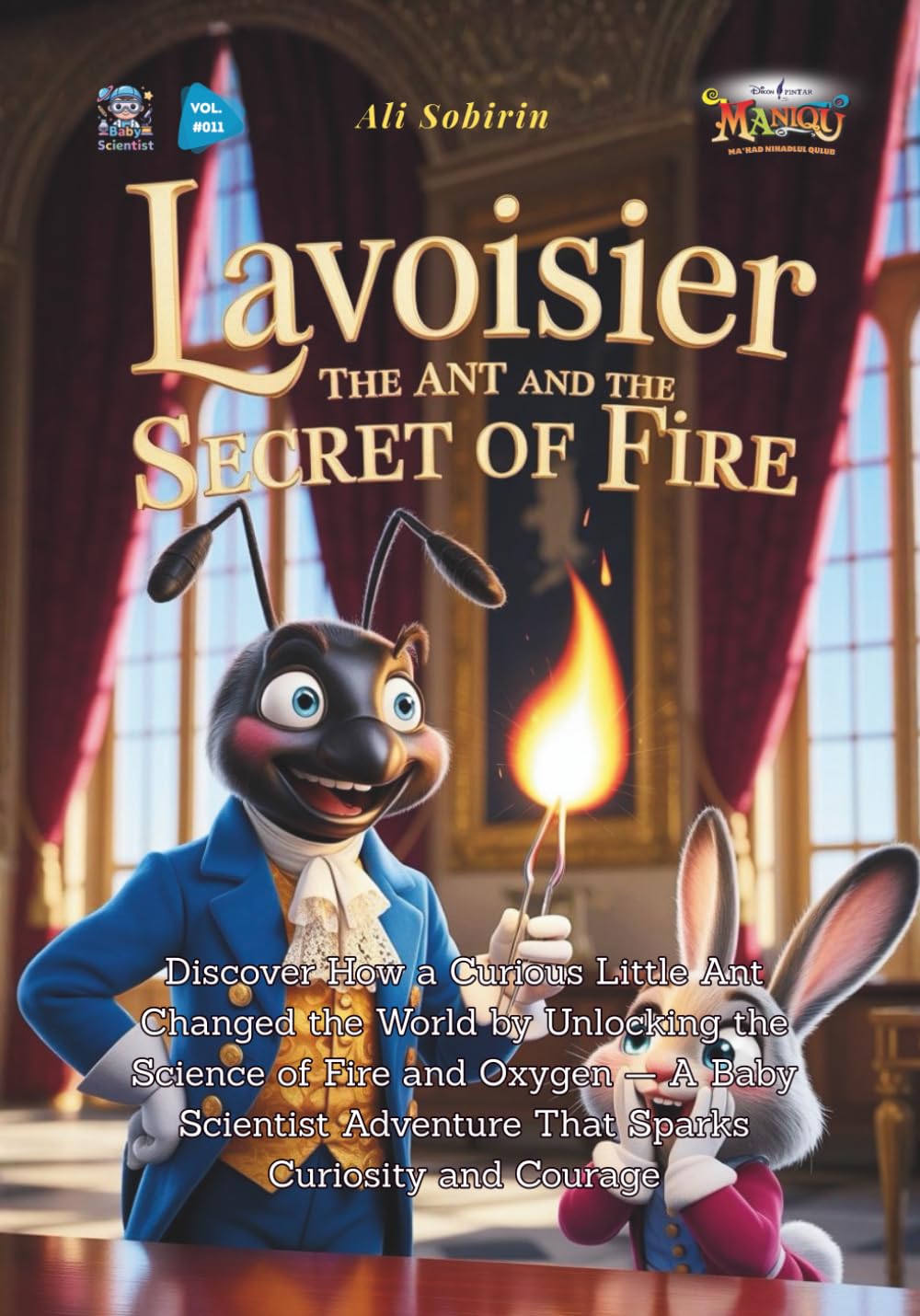 Lavoisier the Ant and the Secret of Fire: Discover How a Curious Little Ant Changed the World by Unlocking the Science of Fire and Oxygen — A Baby Scientist Adventure That Sparks Curiosity and Courage