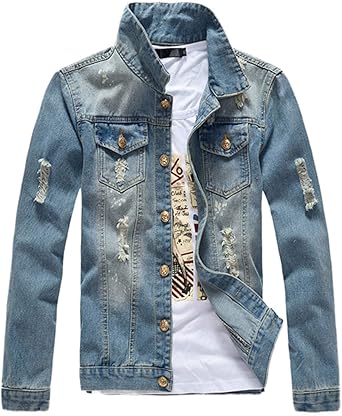 amazon white denim jacket