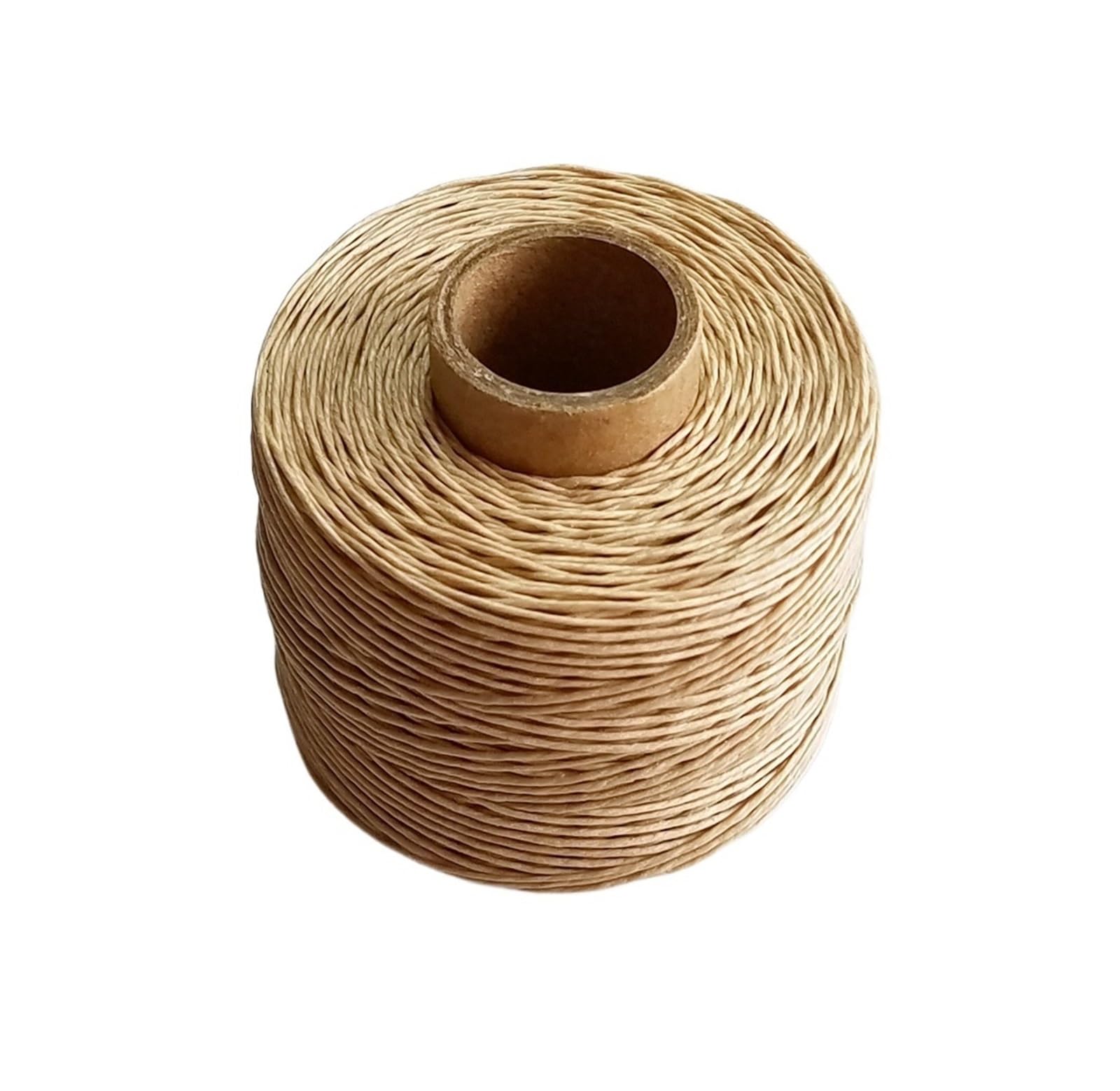100% Leinen, gewachstes Fadenseil, 100 m/Rolle, hochfeste Schnurschnur for Zubehör-DIY (Color : Coffee)