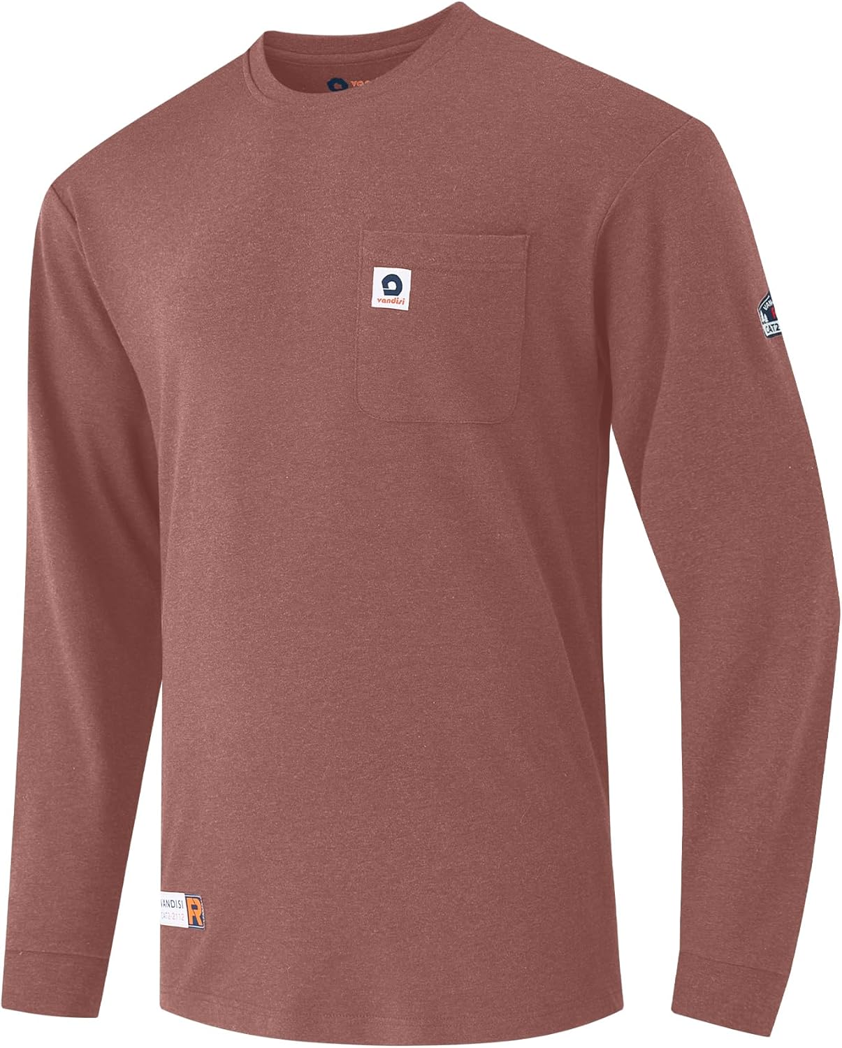 FR Shirts for Men 100% Cotton 5.5oz Lightweight NFPA2112/CAT2 Flame Resistant Shirts for Men Long Sleeve