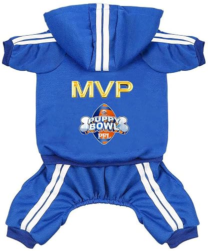 Sudaderas con Capucha para Perros Ropa para Perros Mono de 4 Piernas Suéter Lana Invierno Cálido Algodón…